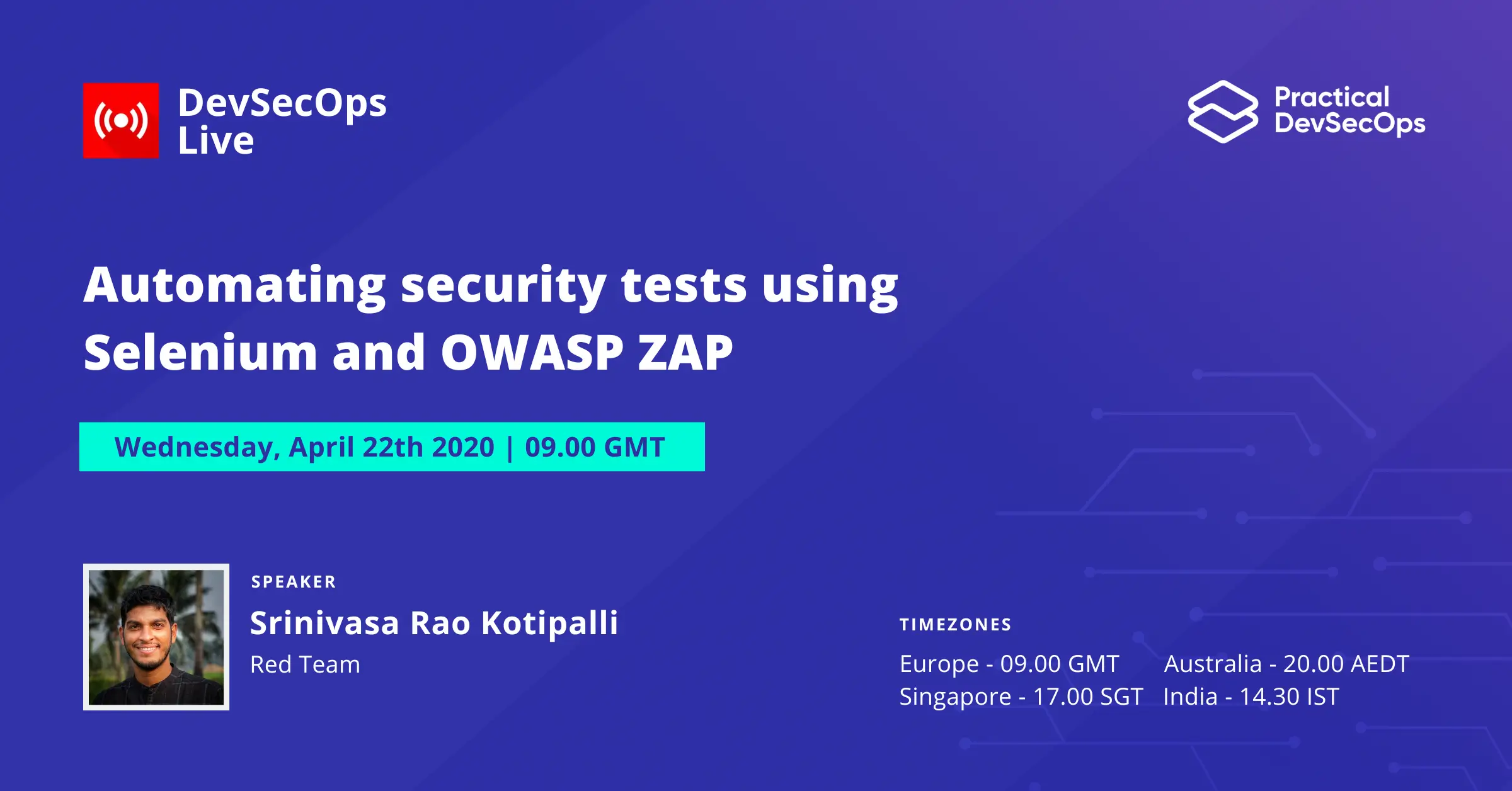Automating security tests using Selenium and OWASP ZAP