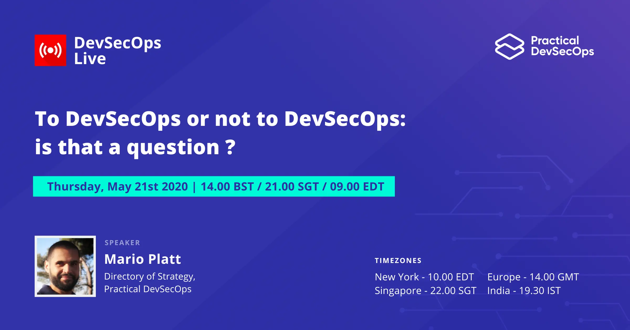 To DevSecOps or not to DevSecOps: is that a question?